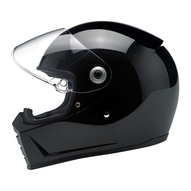 BILTWELL LANE SPLITTER HELMET - GLOSS BLACK