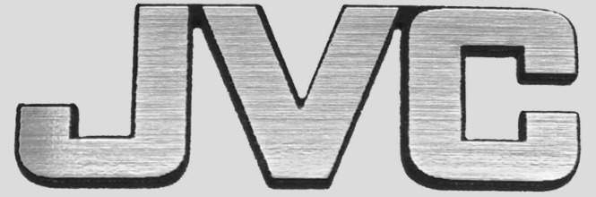 JVC LOGO nalepka emblem laminat