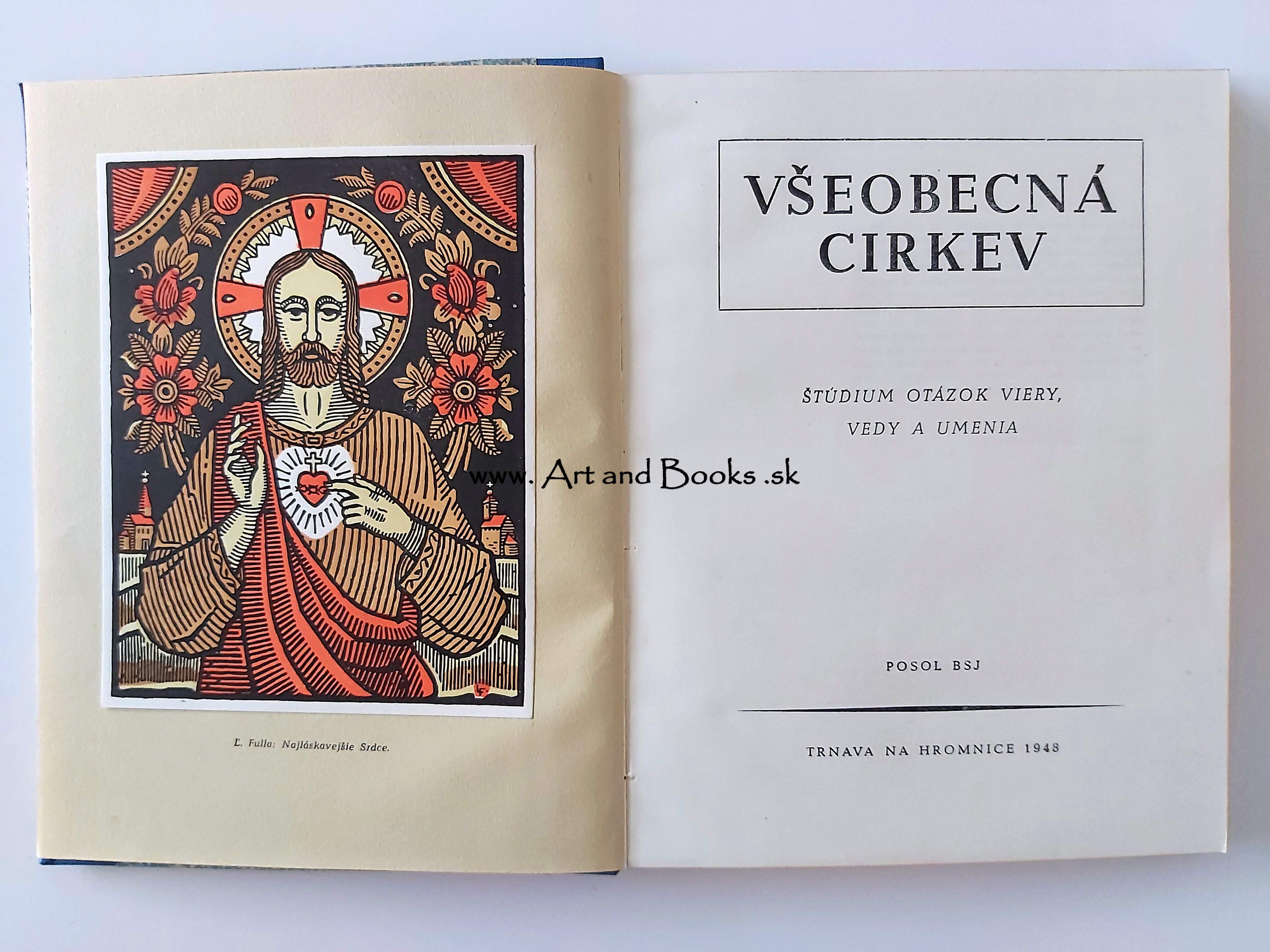 Ján Popluhár - VŠEOBECNÁ CIRKEV (1948) (sold/predané) ● 155418