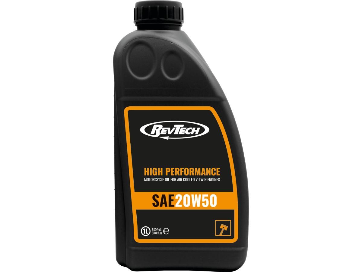 RevTech High Performance Motorcycle Oil SAE 20W50