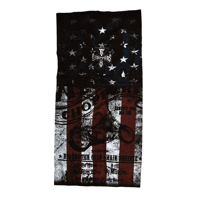 WEST COAST CHOPPERS AMERICAN PRIDE TUNNEL BLACK