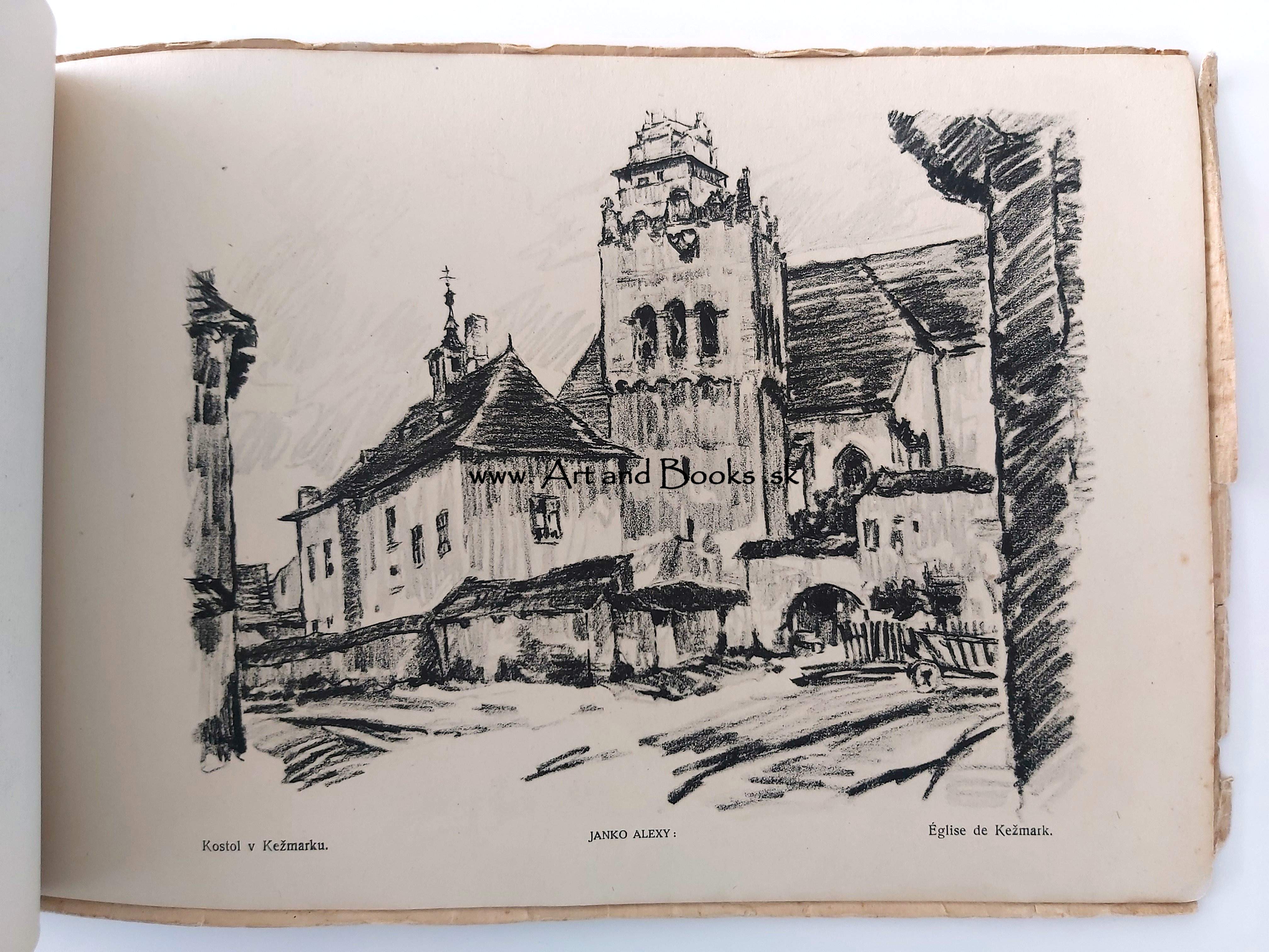 Obrázky zo Slovenska kreslil Janko Alexy (1919)	(sold/predané) ● 102228