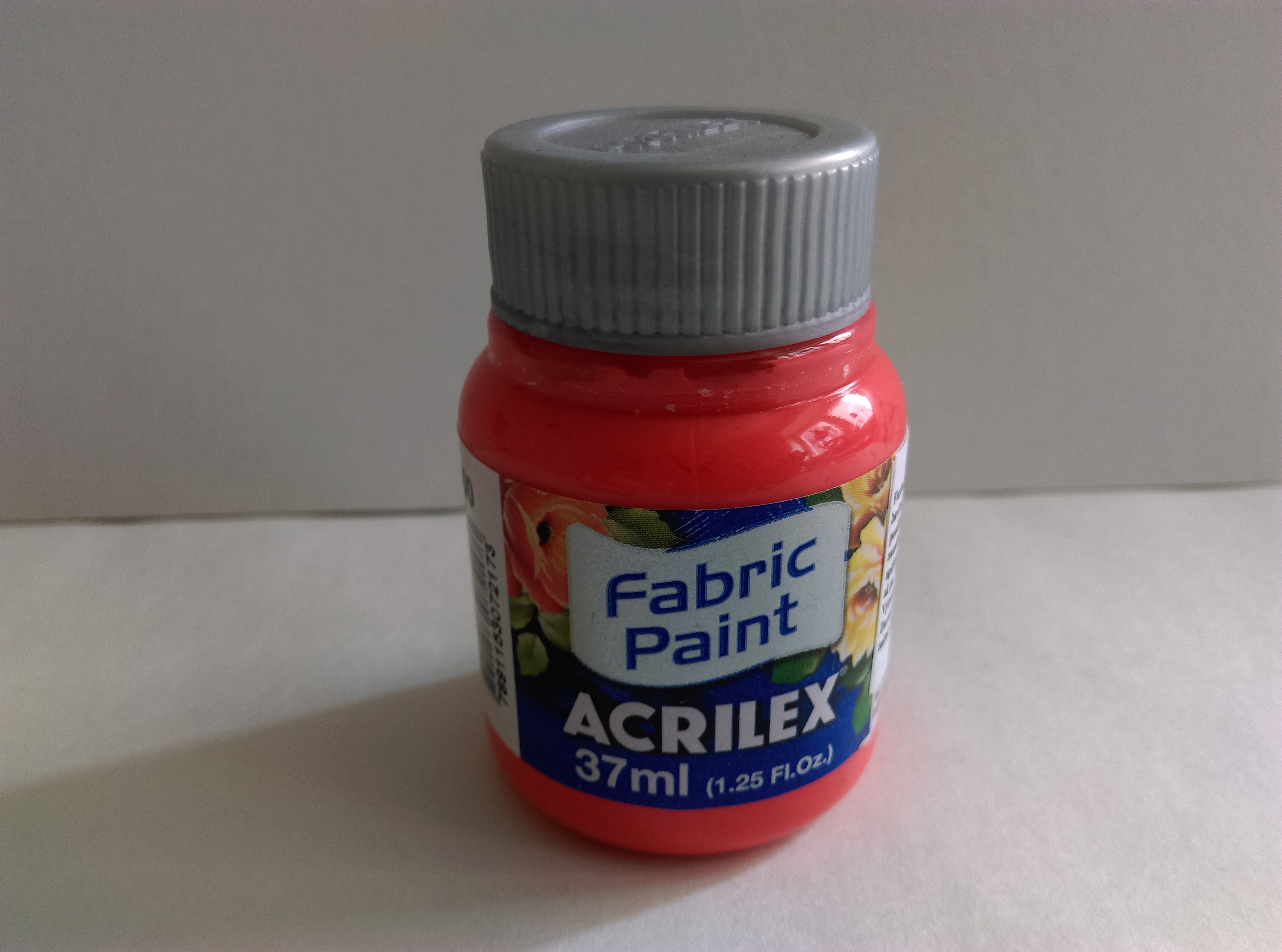 Farba na textil Acrilex 37 ml - koral 586
