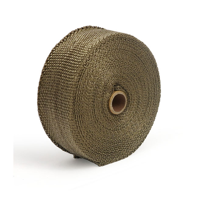 MCS EXHAUST INSULATING WRAP. 2" WIDE. COPPER