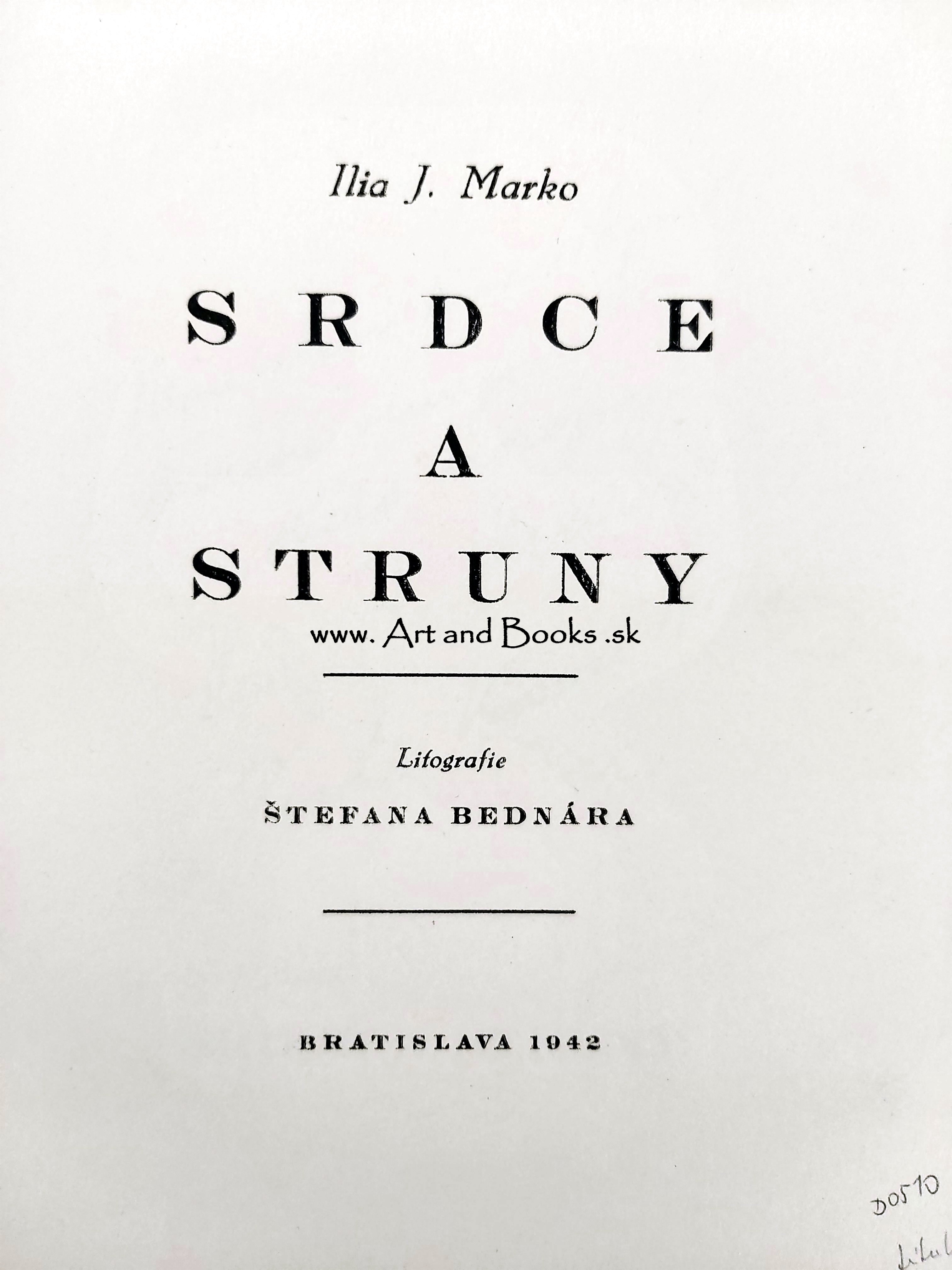 Ilia J. Marko - Srdce a struny (1942)	 ● 133641