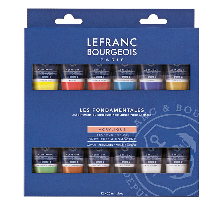 Sada akrylových farieb Lefranc & Bourgeois