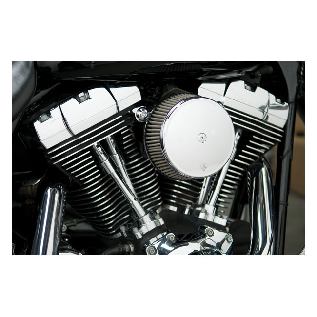 ARLEN NESS AIR FILTER KIT BIG SUCKER STAGE 1 W./STANDARD AIR FILTER SMOOTH CHROME-XL