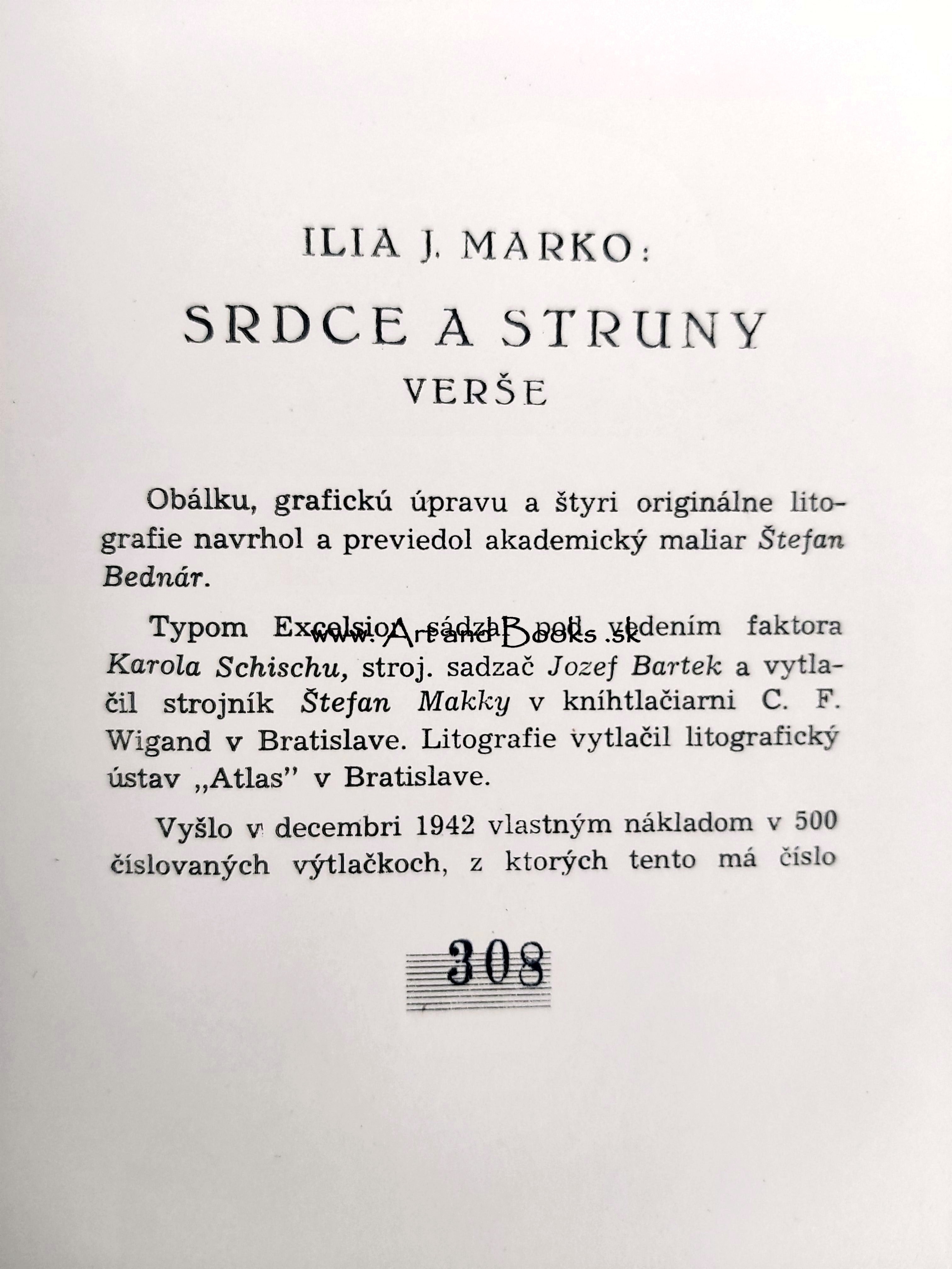 Ilia J. Marko - Srdce a struny (1942)	 ● 133641