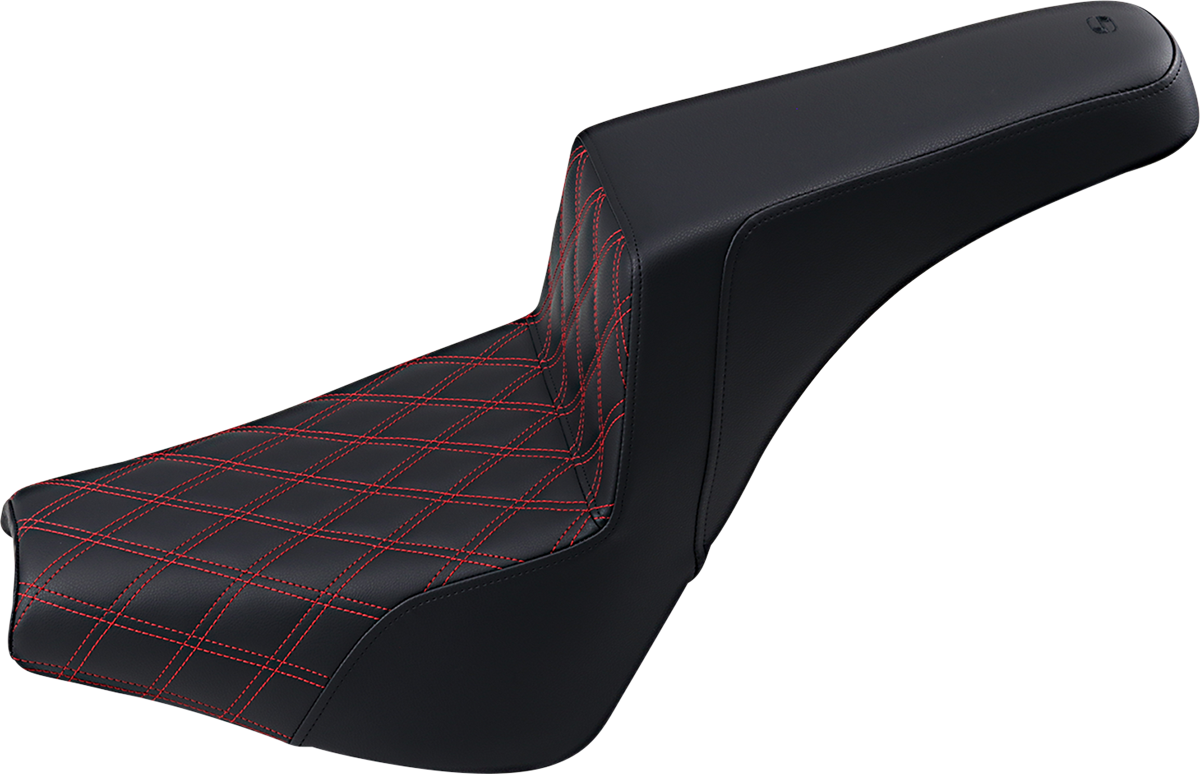 SADDLEMEN STEP-UP SEAT M8 SOFT LS RED