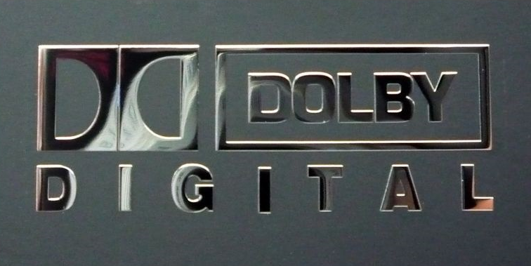 DOLBY DIGITAL LOGO nalepka Metal Edition 30 x 11 mm