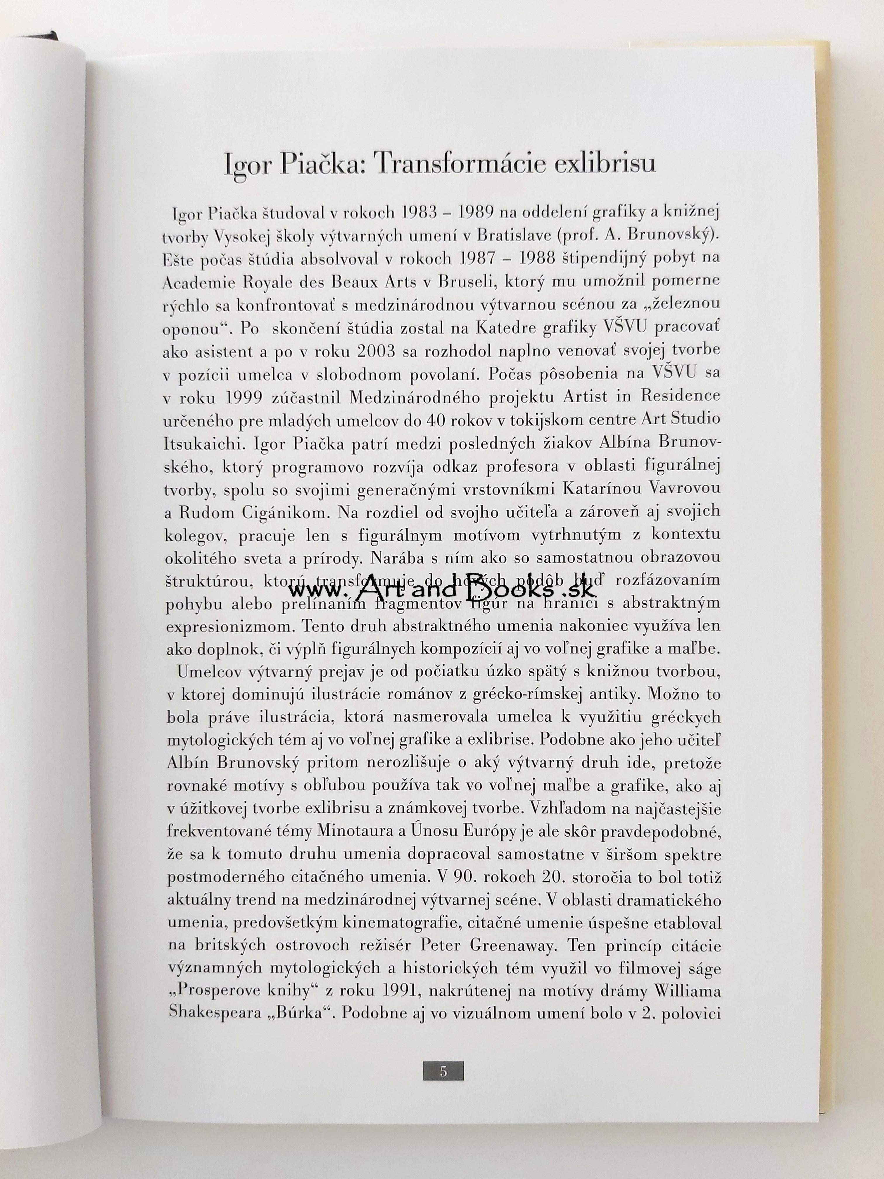 Martin Vančo - Ex libris Igor Piačka	●	9456