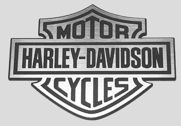 HARLEY-DAVIDSON nalepka emblem laminat