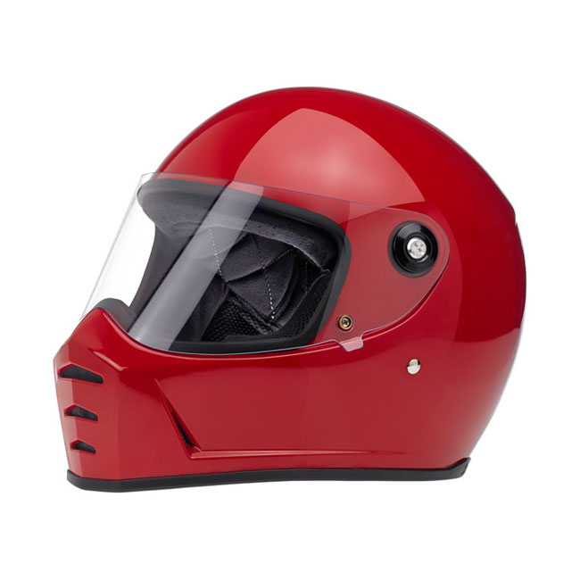 BILTWELL LANE SPLITTER HELMET - GLOSS BLOOD RED