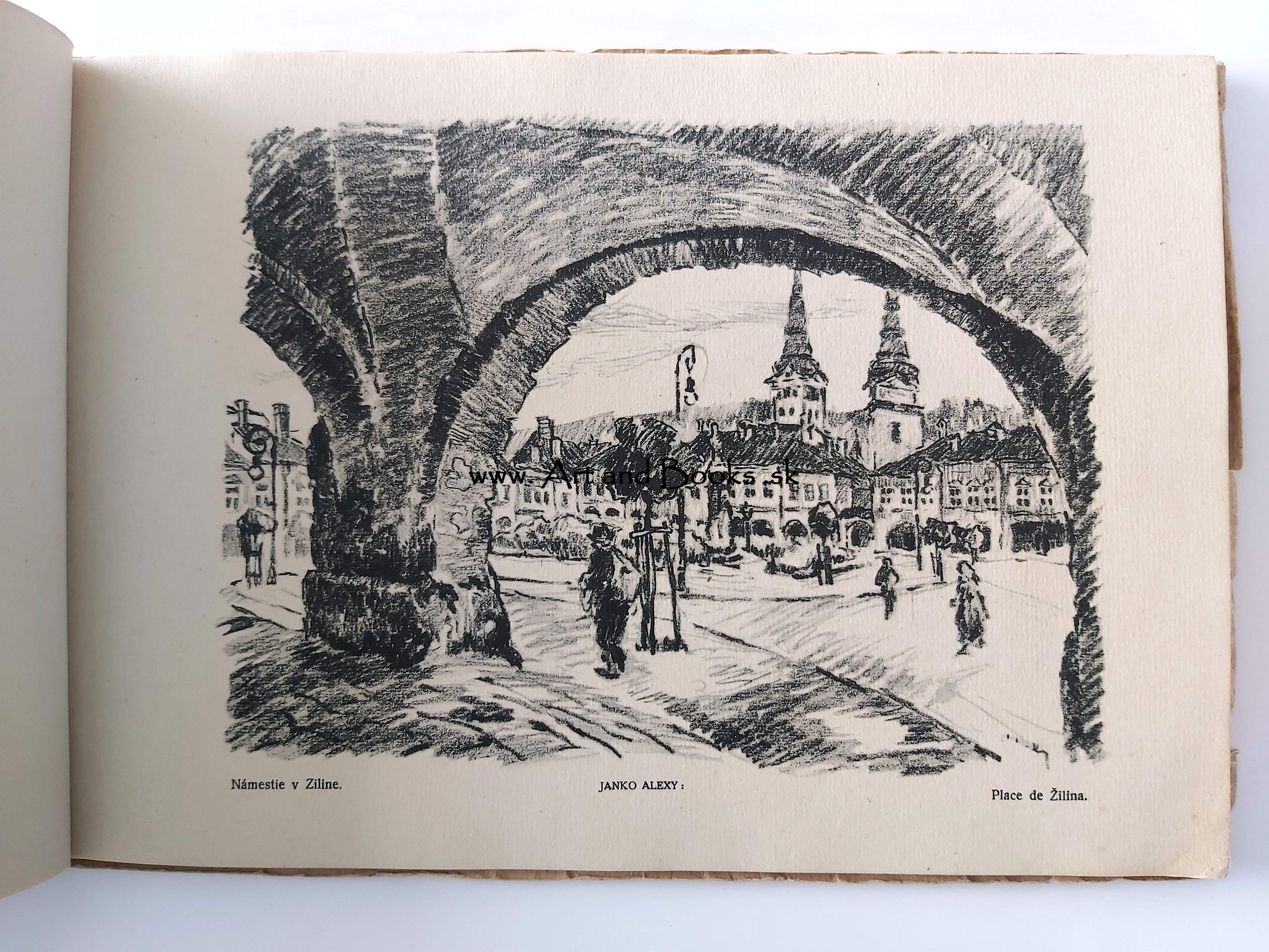 Obrázky zo Slovenska kreslil Janko Alexy (1919)	(sold/predané) ● 102228