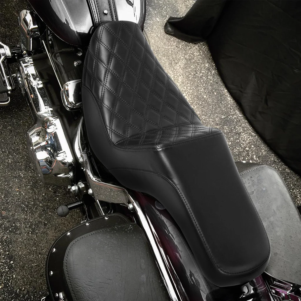 C.C.RIDER 2-UP SEAT RIDER DIAMOND STITCH - DYNA