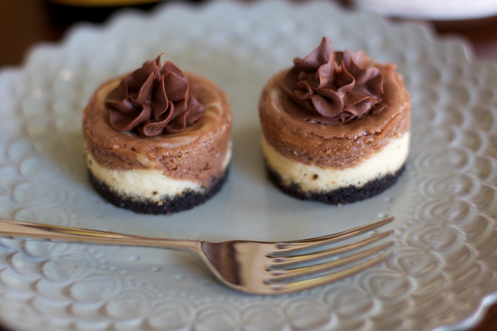 Mini Cheesecake Čokoládový / 10 ks
