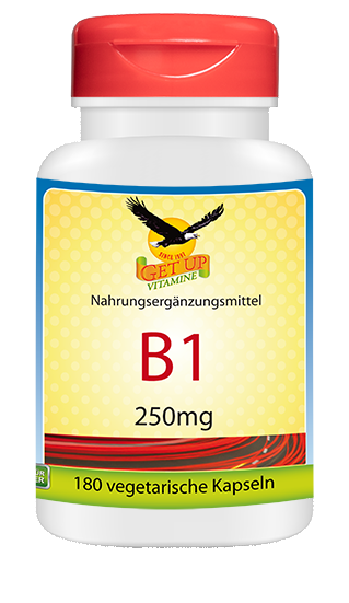 Vitamin B1 Thiamin 250mg, 180 Kaps