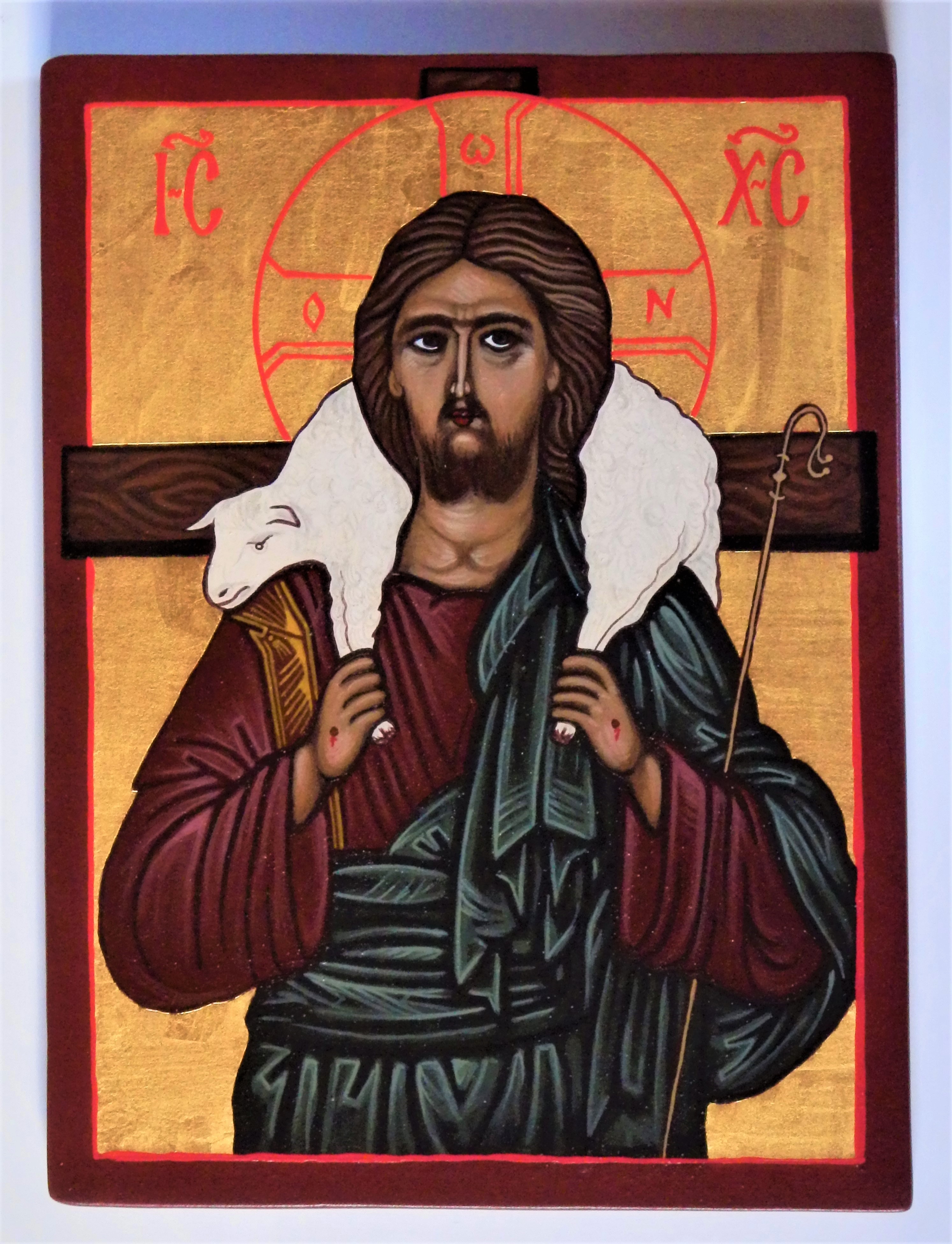 Ikona Krista Dobrý pastier