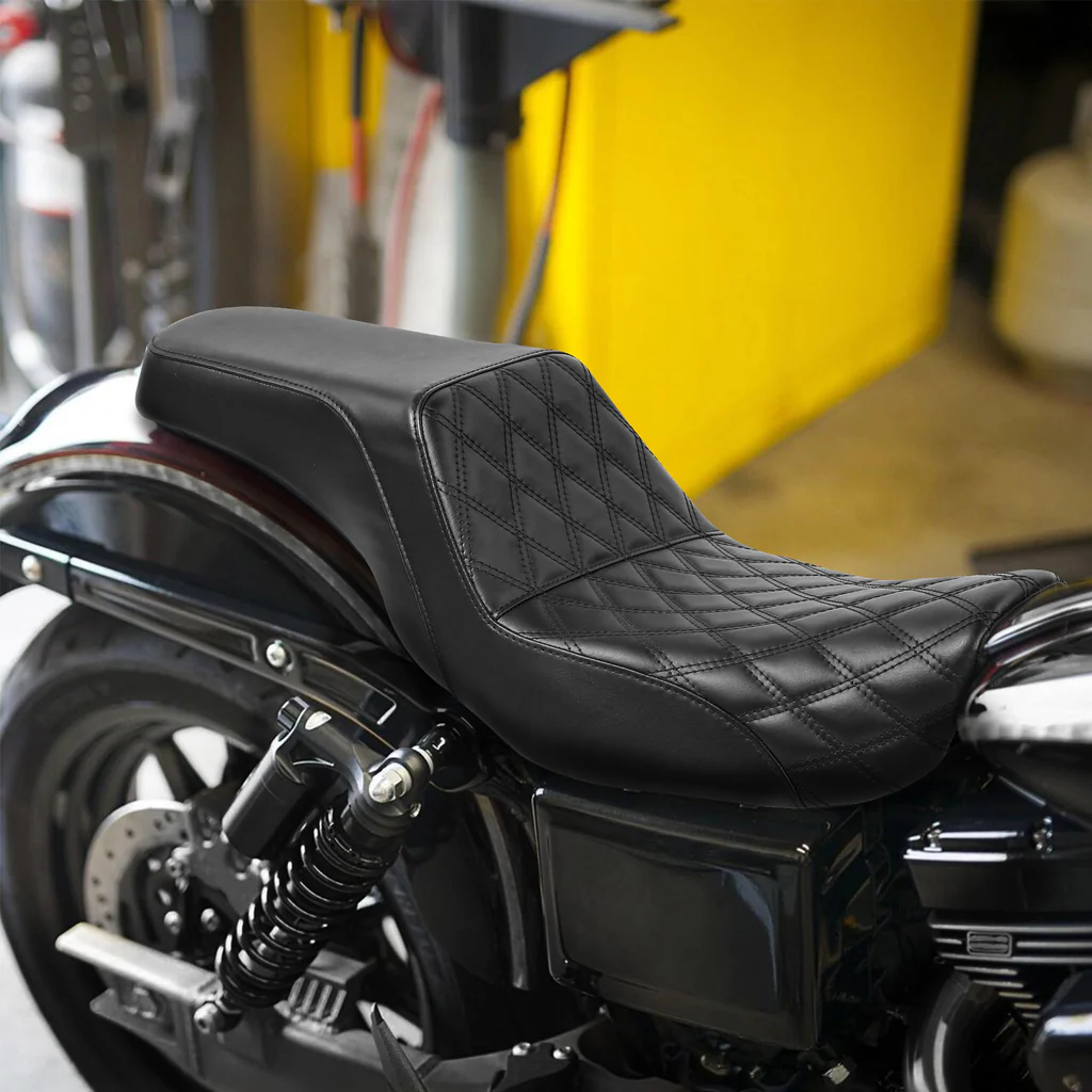 C.C.RIDER 2-UP SEAT RIDER DIAMOND STITCH - DYNA