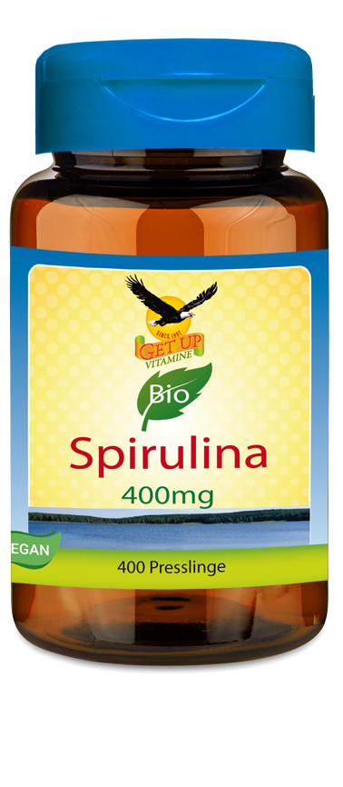 Bio Spirulina 400 mg 400 Presslinge