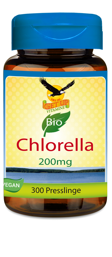 Bio Chlorella 200mg,  300 Tabs