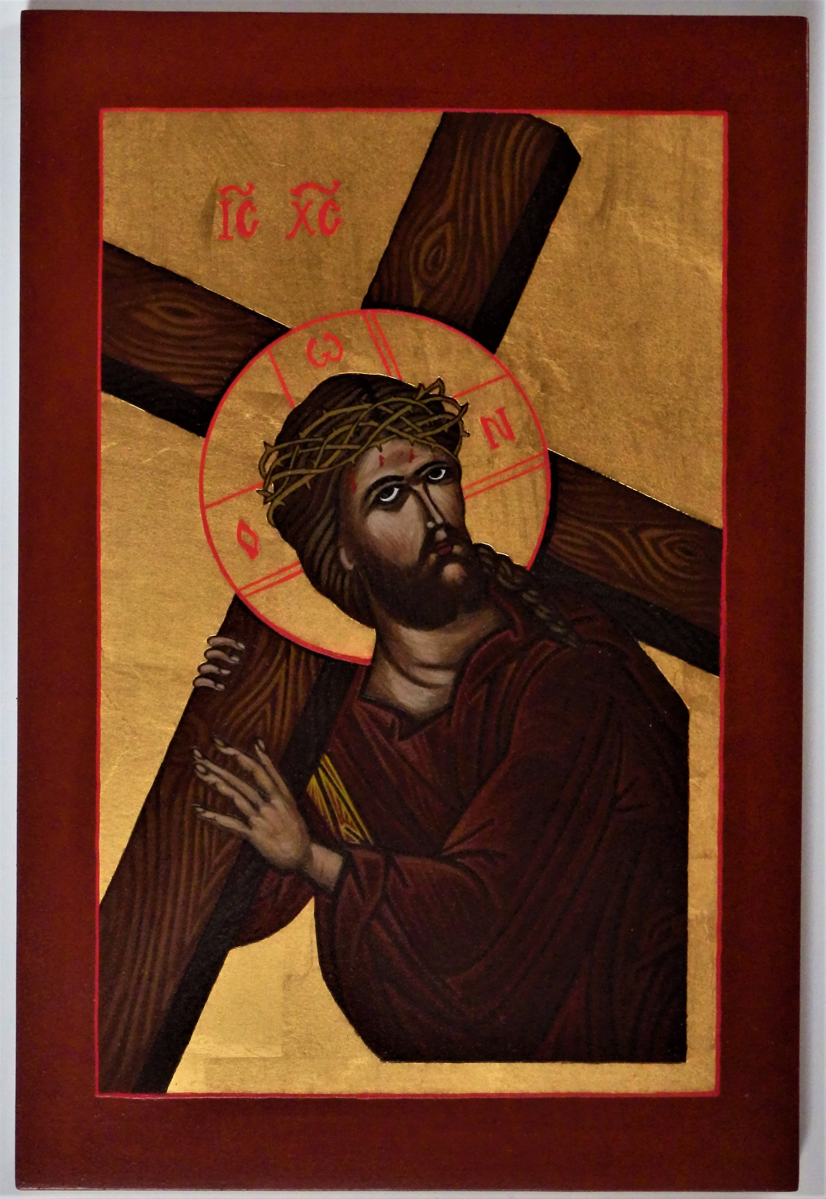 Ikona Kristus nesúci kríž