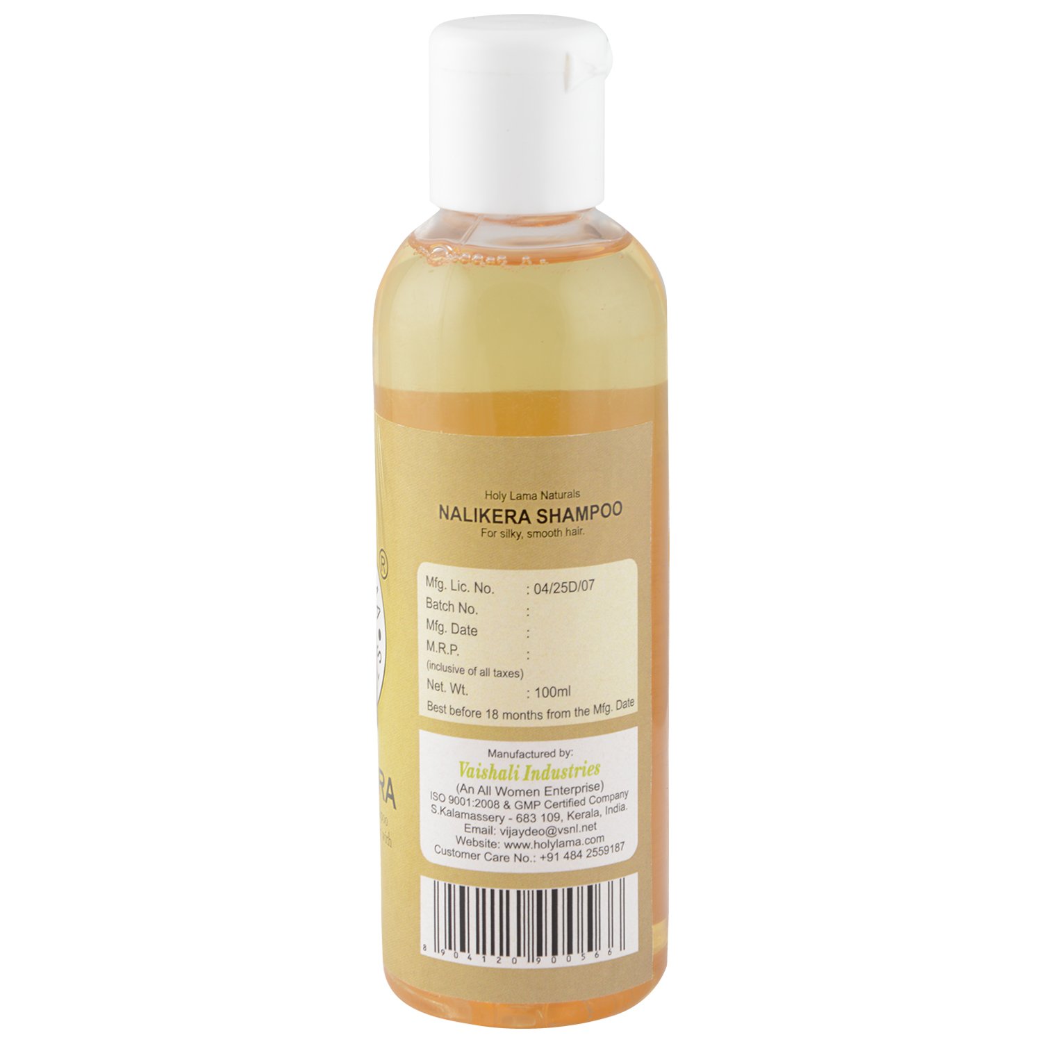 Ayurvedisches Nalikera Shampoo100 ml