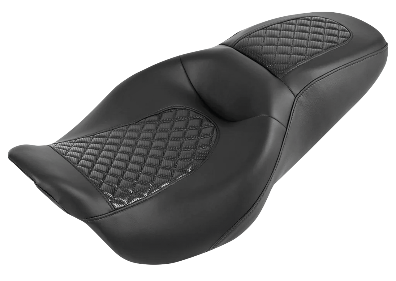 C.C.RIDER 2-UP SEAT DIAMOND STITCH TOURING 08+