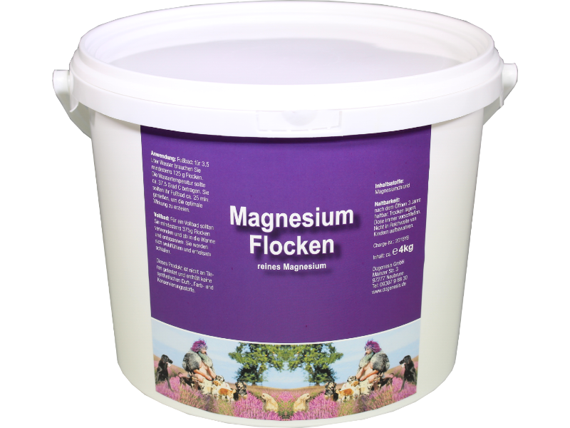Magnesium Flocken 4 kg Eimer